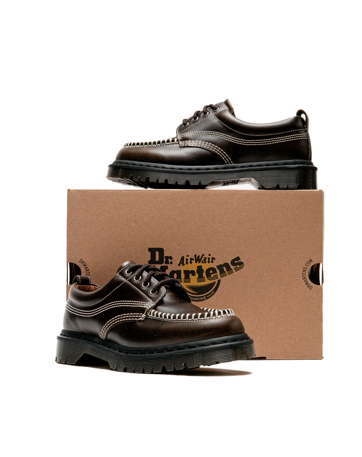 Dr.martens ローウェル オリーブ Dr. Martens Lowell 4-Eye Moc Toe